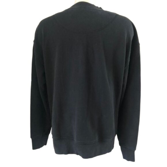 Used - Moose Knuckles Men's Homecrest Cotton Sweatshirt in Black Size S - Picture 8 of 17
